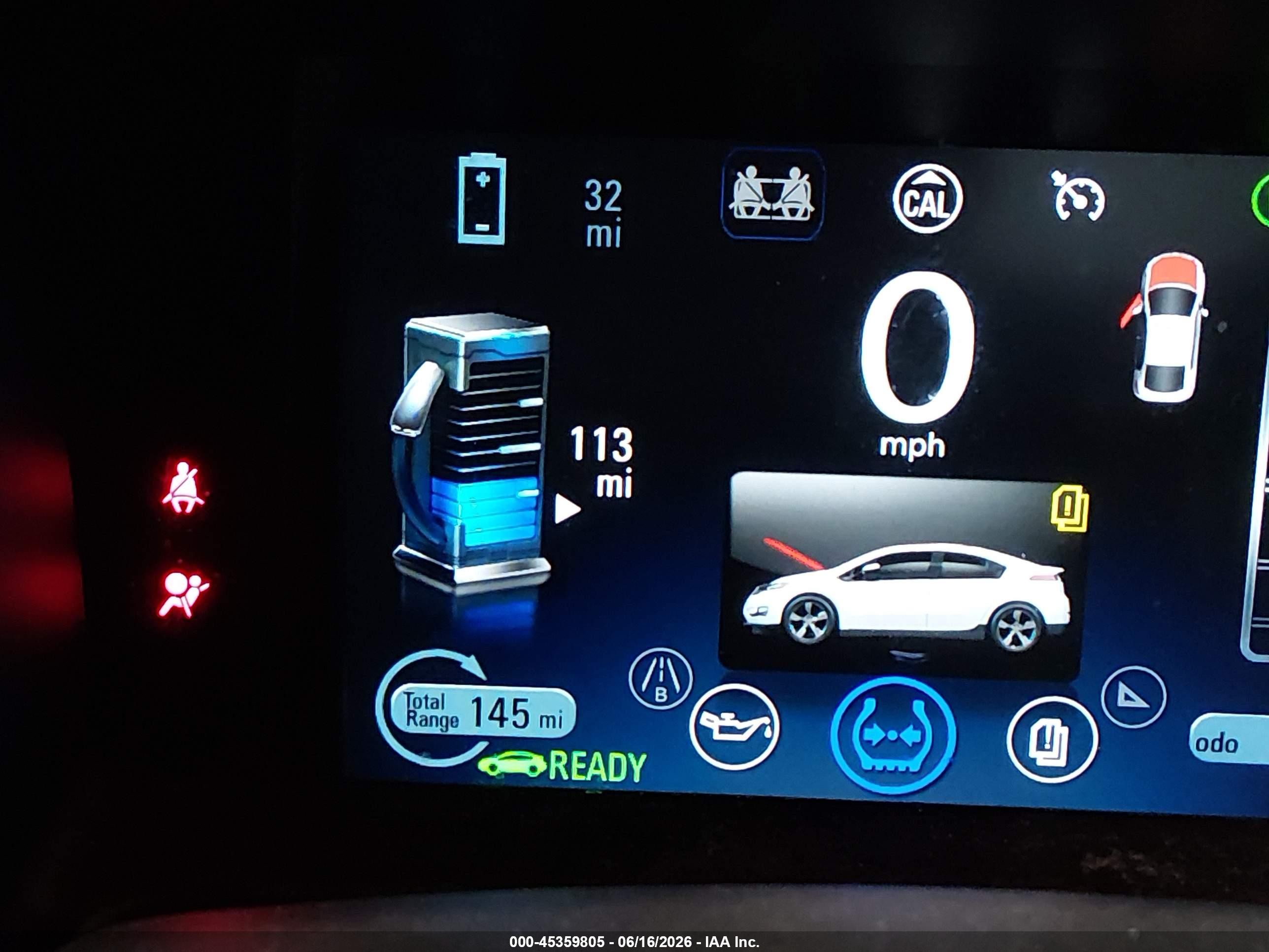 2014 Chevrolet Volt   Red vin: 1G1RB6E47EU155847