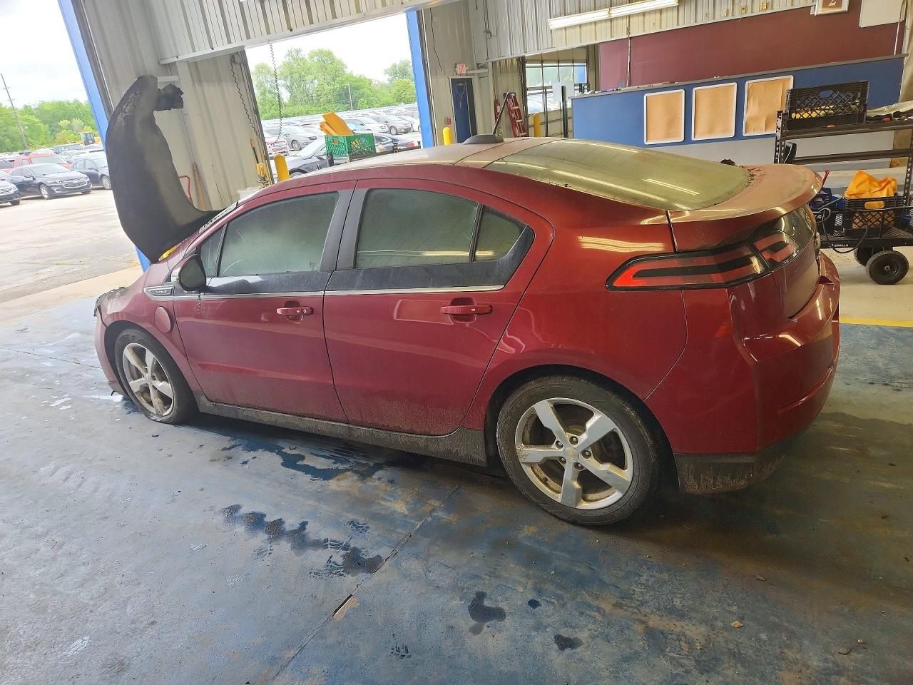 2015 Chevrolet Volt Red vin: 1G1RB6E47FU103118