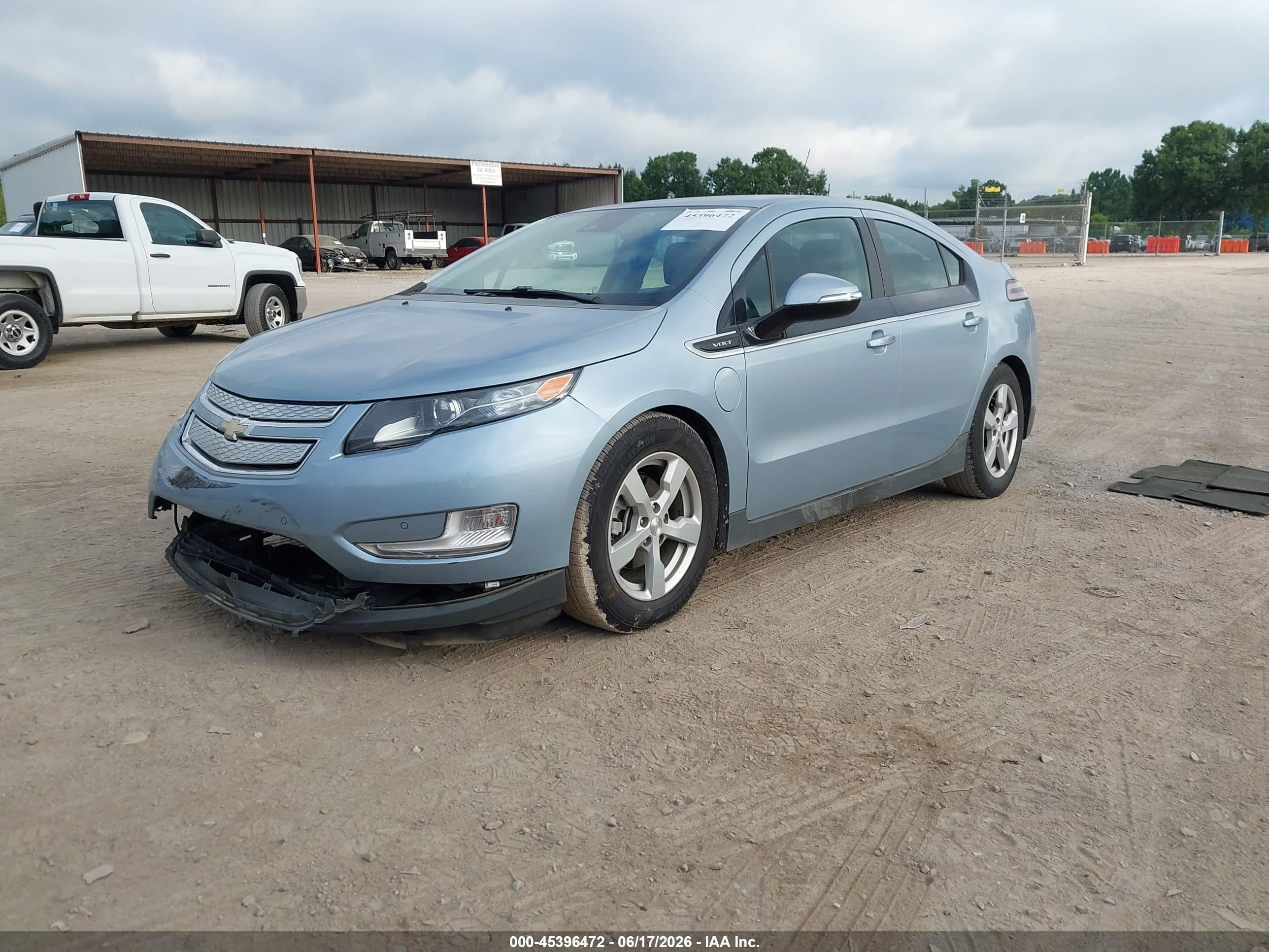 2013 Chevrolet Volt   Blue vin: 1G1RB6E48DU135167
