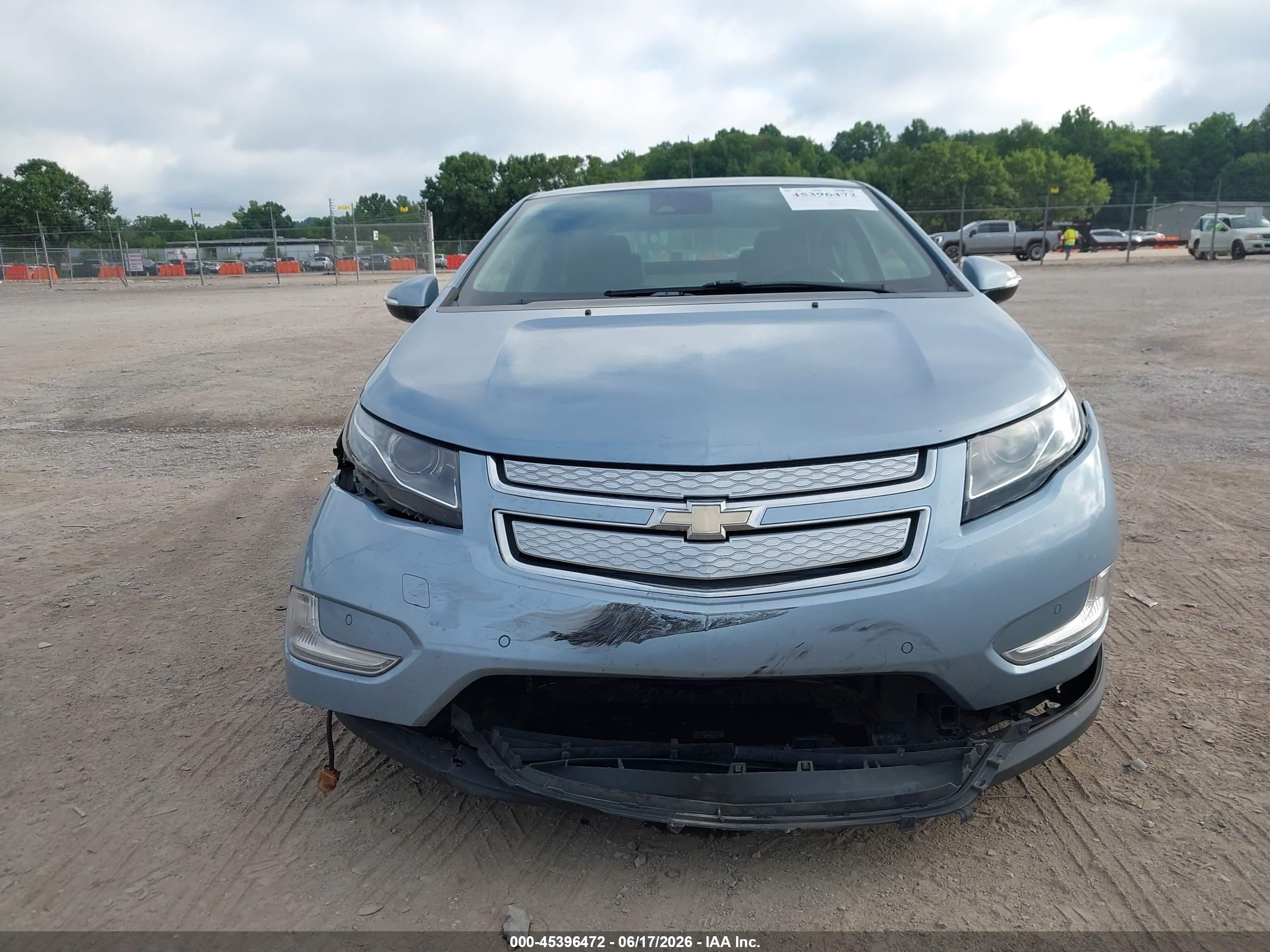 2013 Chevrolet Volt   Blue vin: 1G1RB6E48DU135167