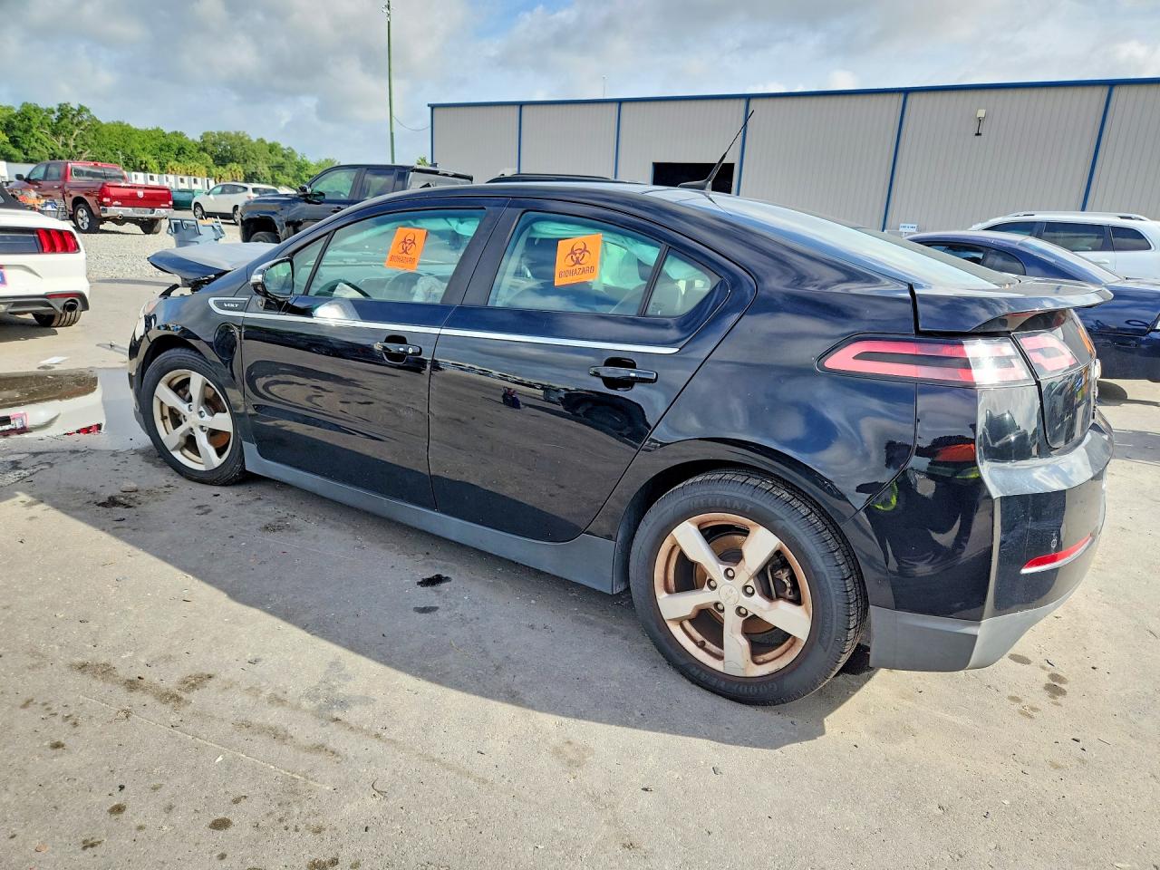 2012 Chevrolet Volt Black vin: 1G1RB6E49CU115198