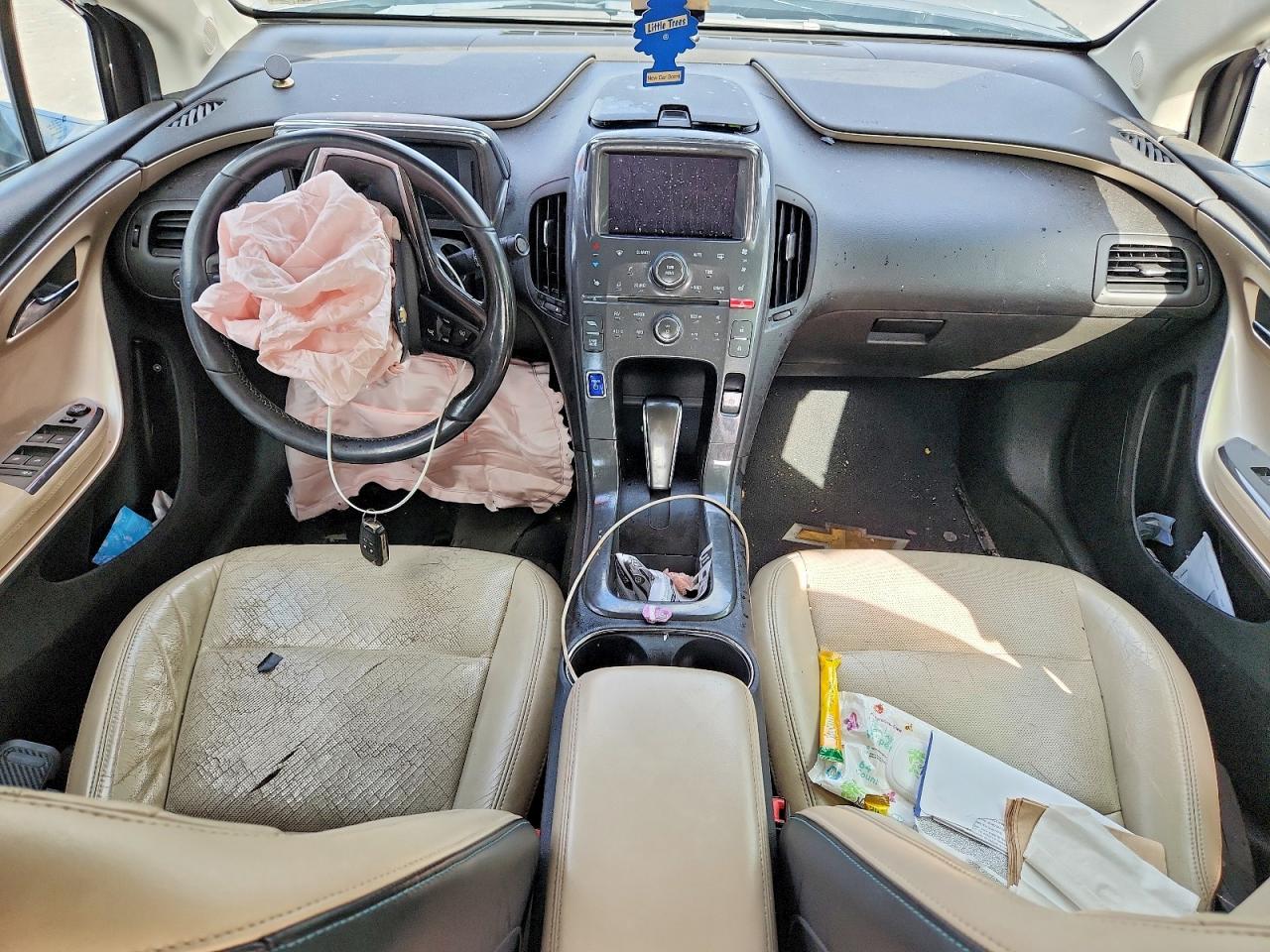 2012 Chevrolet Volt Black vin: 1G1RB6E49CU115198