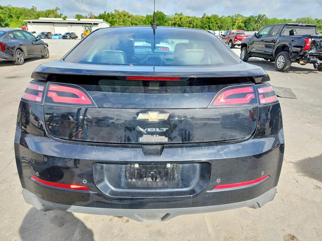 2012 Chevrolet Volt Black vin: 1G1RB6E49CU115198