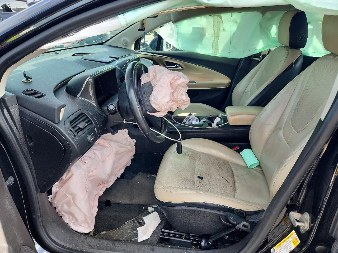 2012 Chevrolet Volt Black vin: 1G1RB6E49CU115198