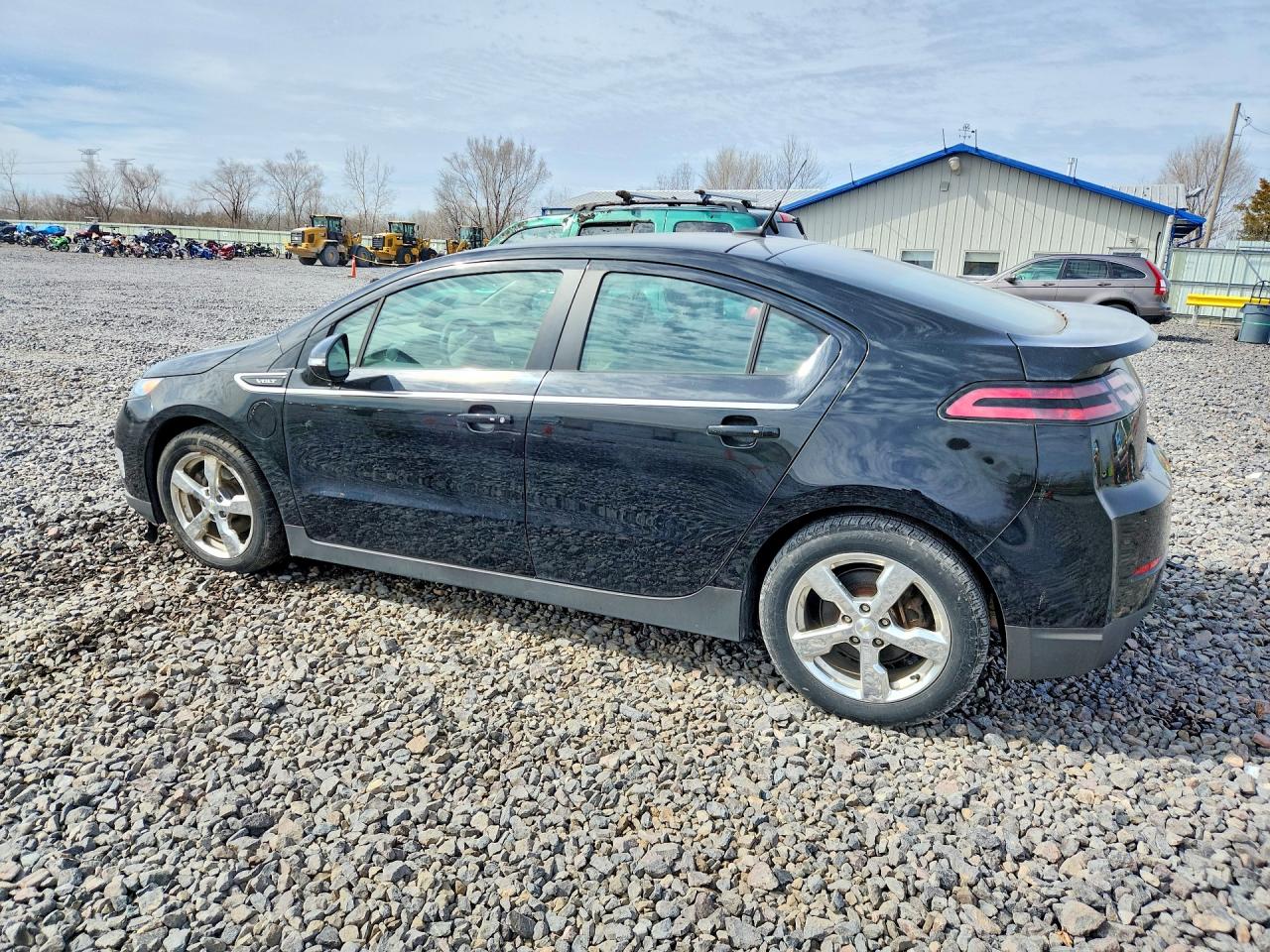 2013 Chevrolet Volt Black vin: 1G1RB6E49DU122850