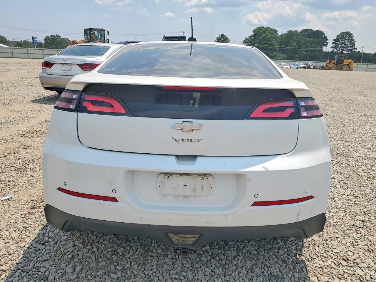 2015 Chevrolet Volt White vin: 1G1RB6E49FU112791