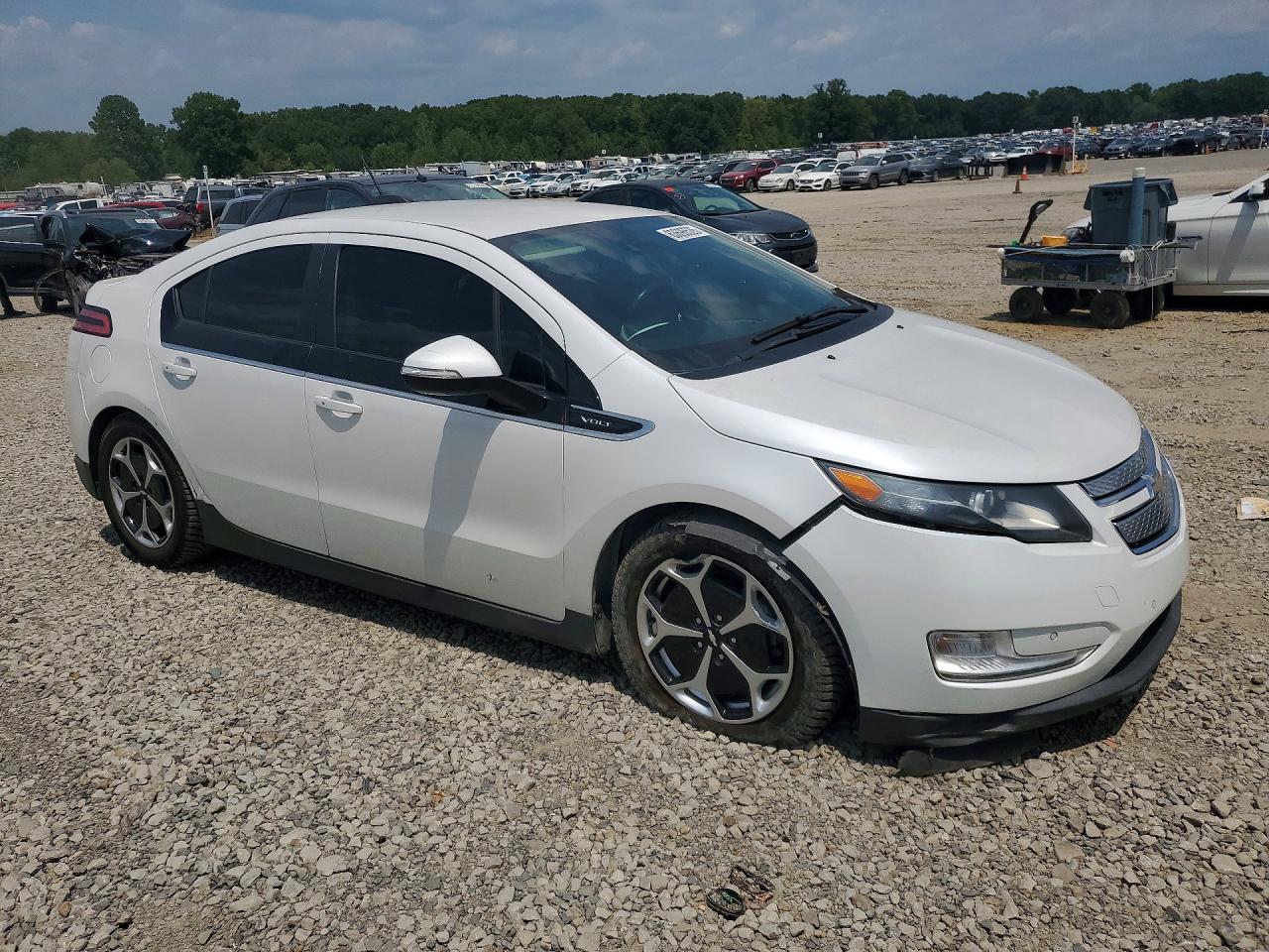 2015 Chevrolet Volt White vin: 1G1RB6E49FU112791