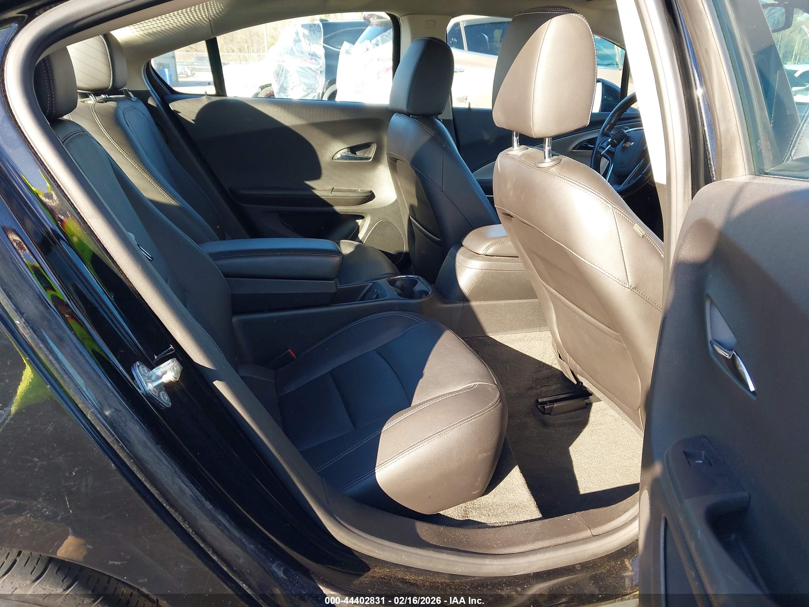 2015 Chevrolet Volt   Черный vin: 1G1RB6E49FU117201