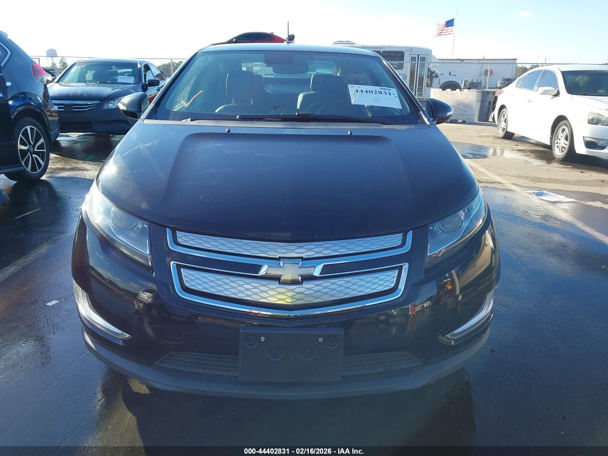 2015 Chevrolet Volt   Черный vin: 1G1RB6E49FU117201