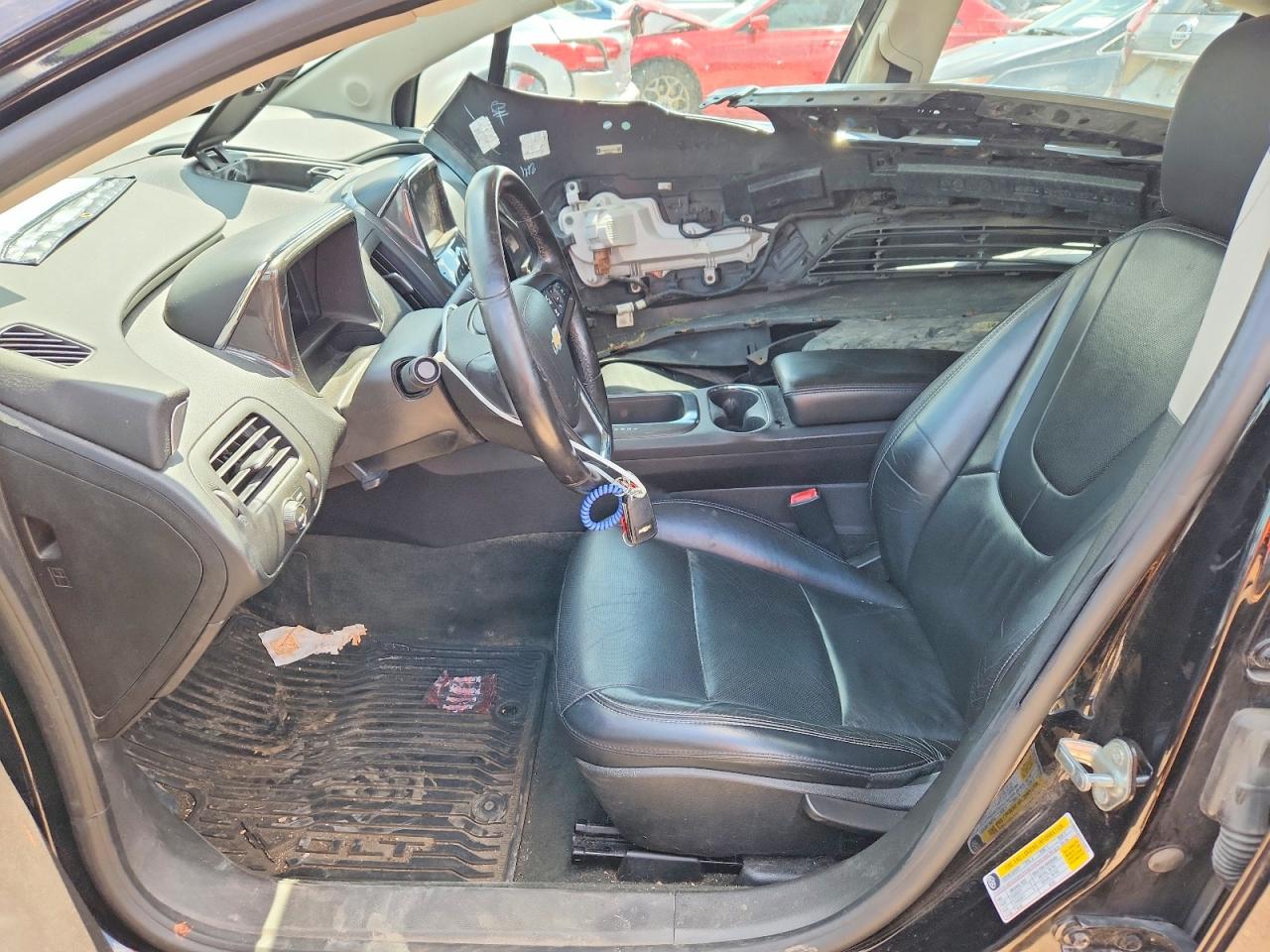 2012 Chevrolet Volt Черный vin: 1G1RB6E4XCU104212