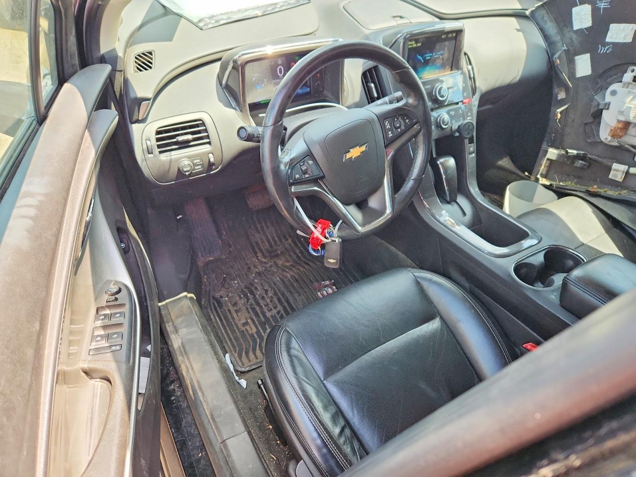 2012 Chevrolet Volt Черный vin: 1G1RB6E4XCU104212