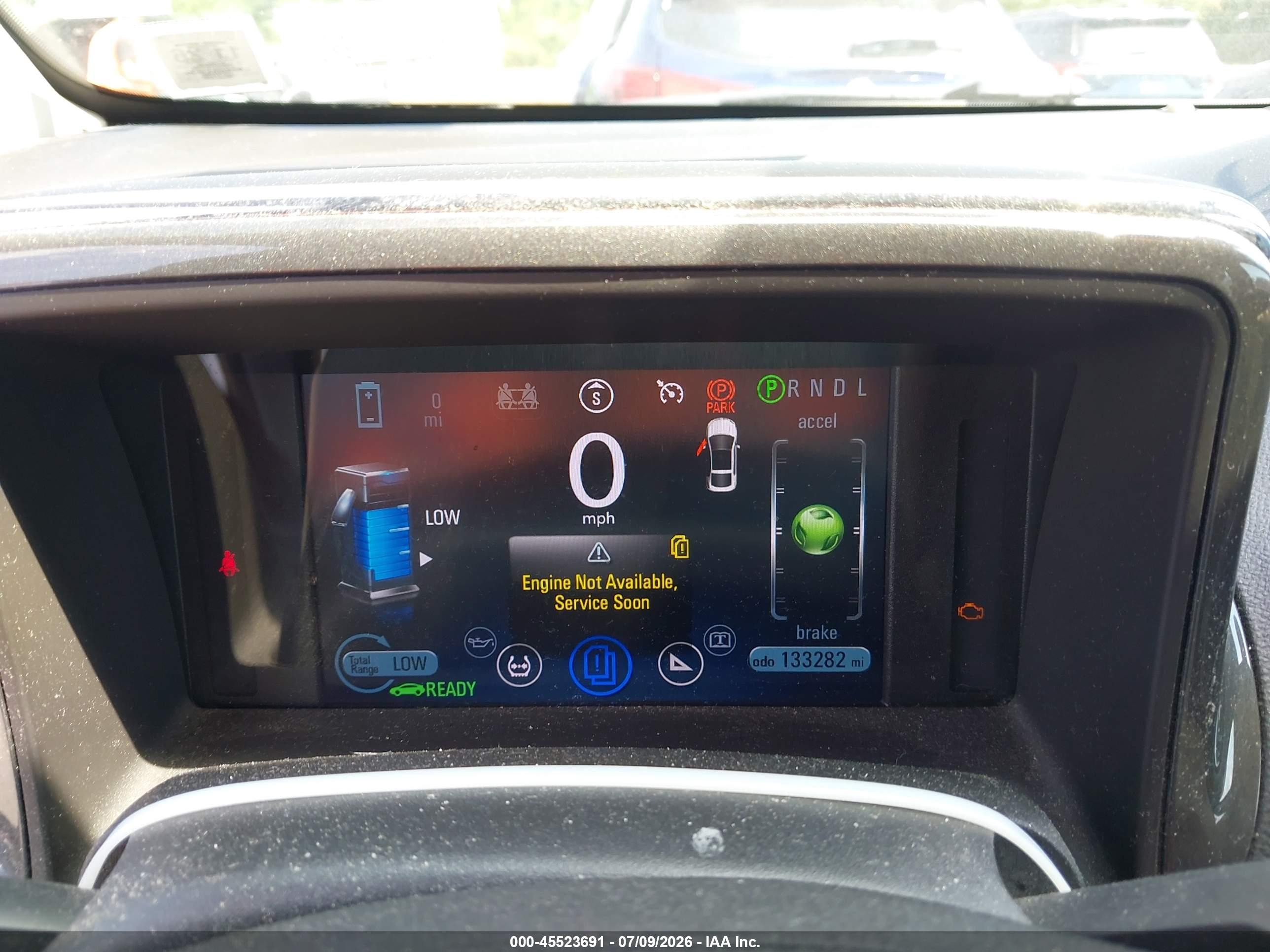 2012 Chevrolet Volt   White vin: 1G1RB6E4XCU105022