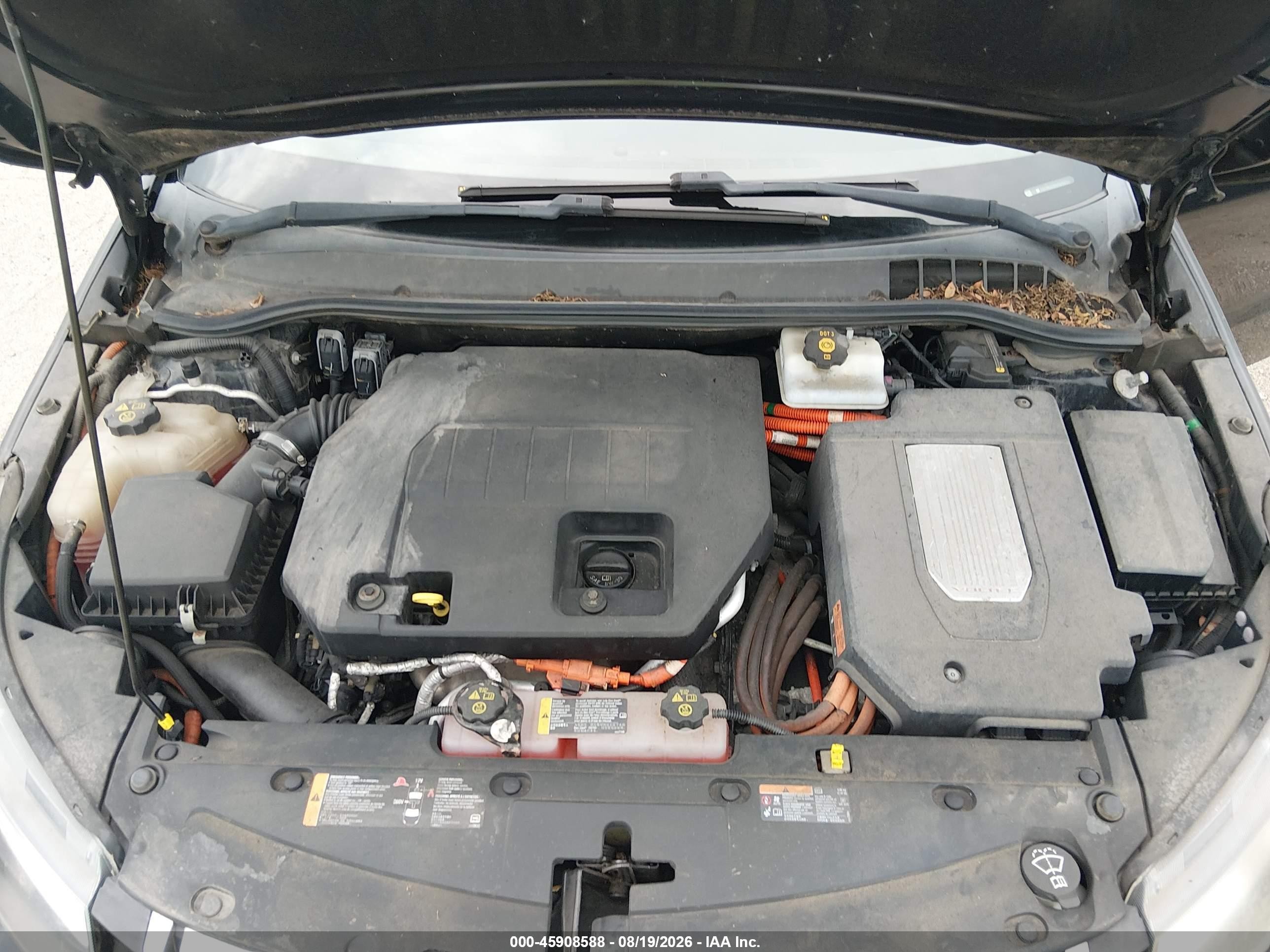 2012 Chevrolet Volt Black vin: 1G1RB6E4XCU105103