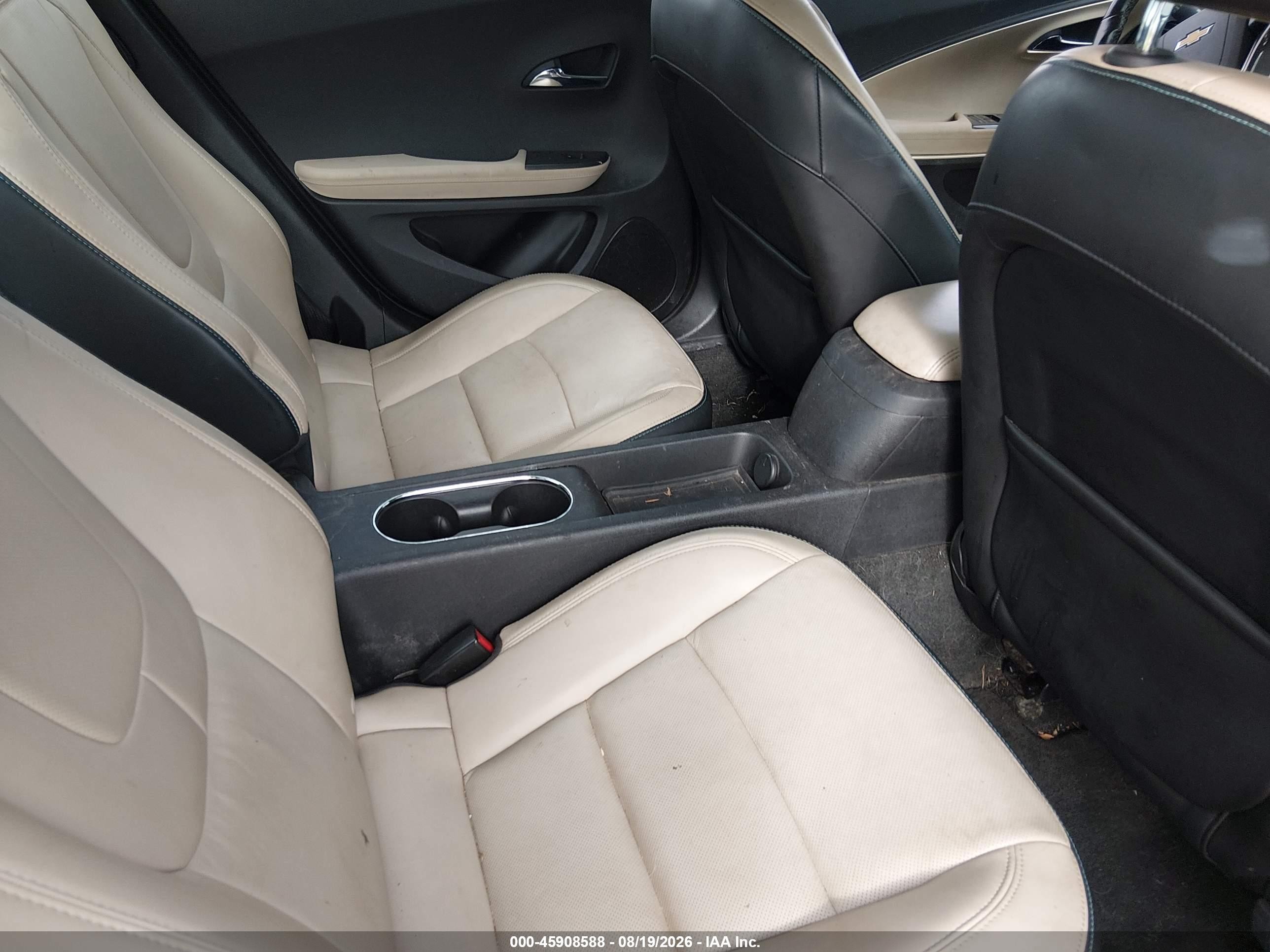 2012 Chevrolet Volt Black vin: 1G1RB6E4XCU105103