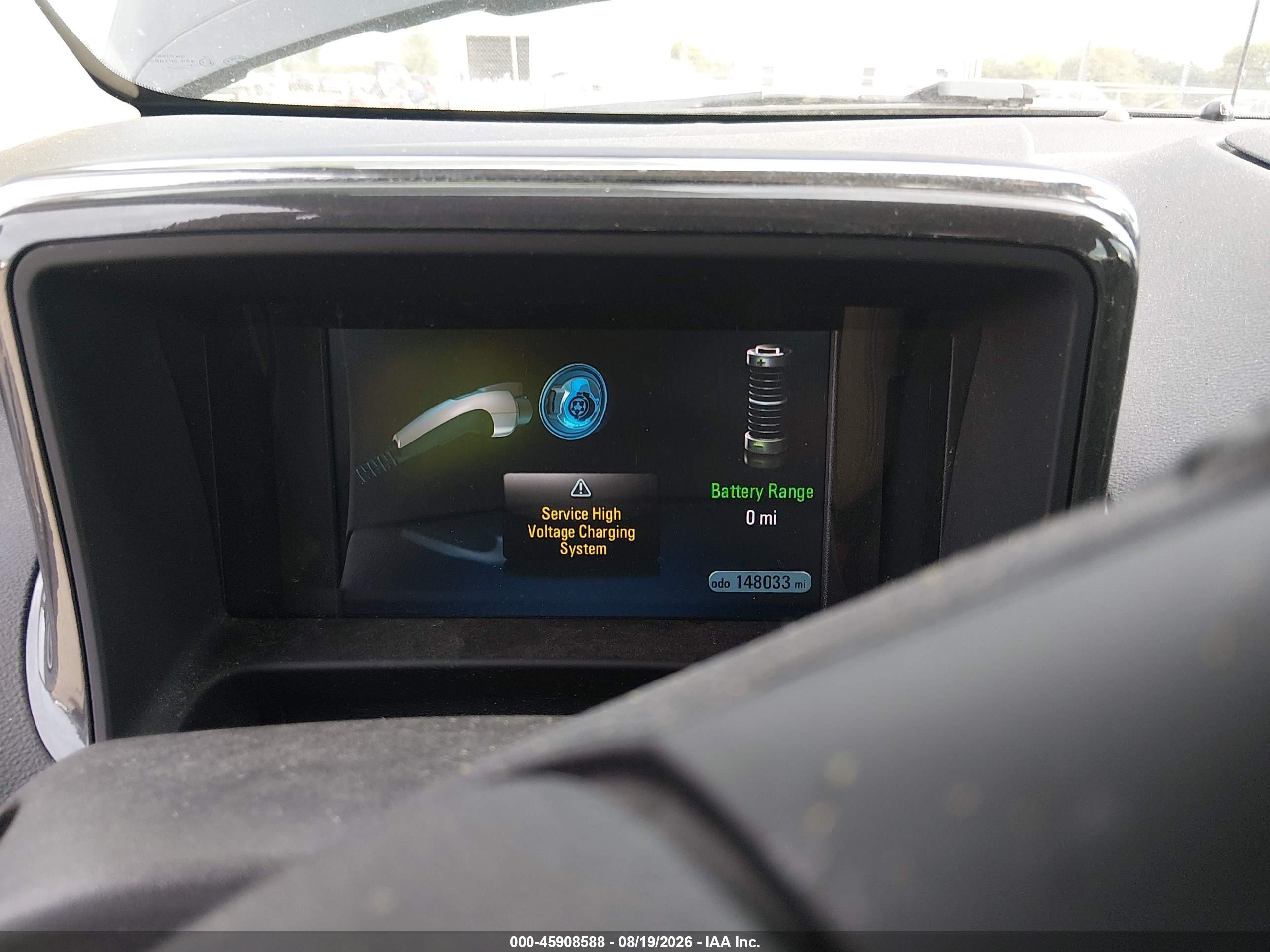 2012 Chevrolet Volt Black vin: 1G1RB6E4XCU105103