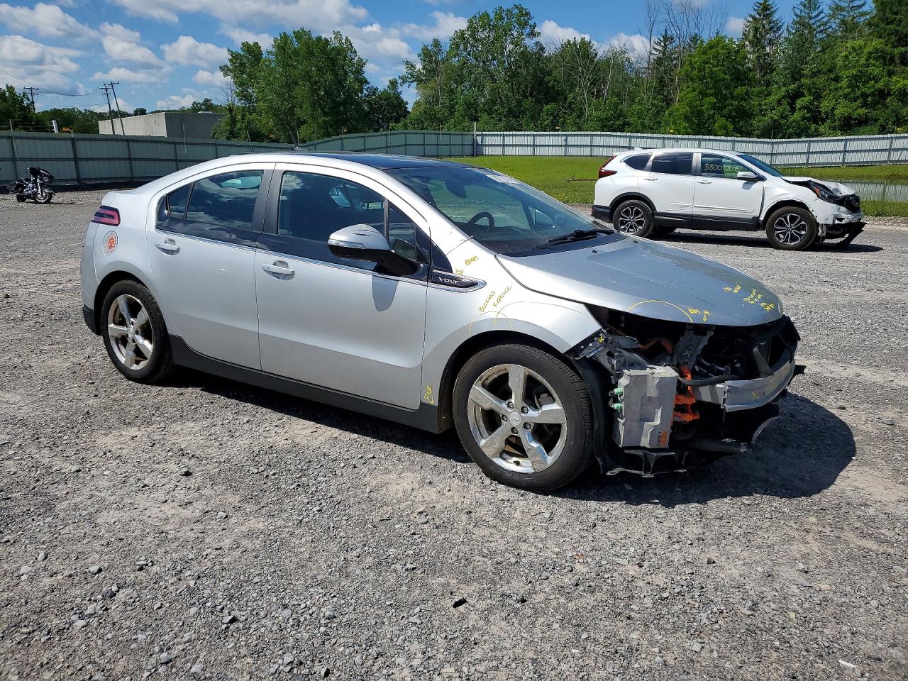 2012 Chevrolet Volt Silver vin: 1G1RB6E4XCU111659