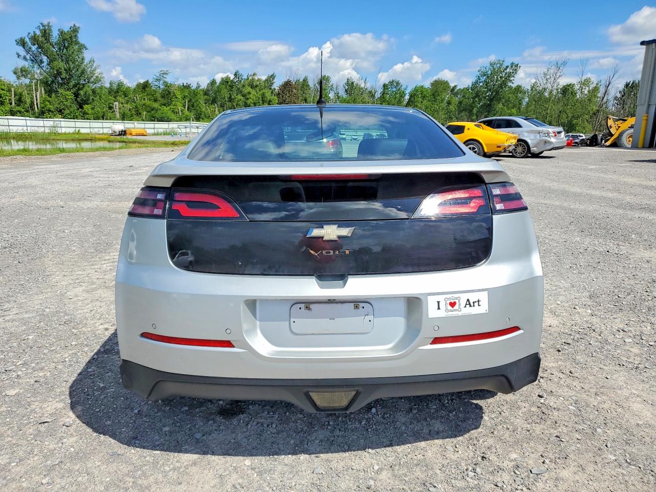 2012 Chevrolet Volt Silver vin: 1G1RB6E4XCU111659