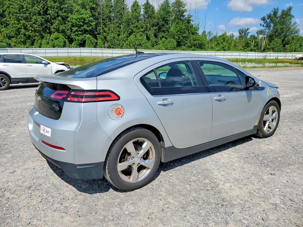 2012 Chevrolet Volt Silver vin: 1G1RB6E4XCU111659