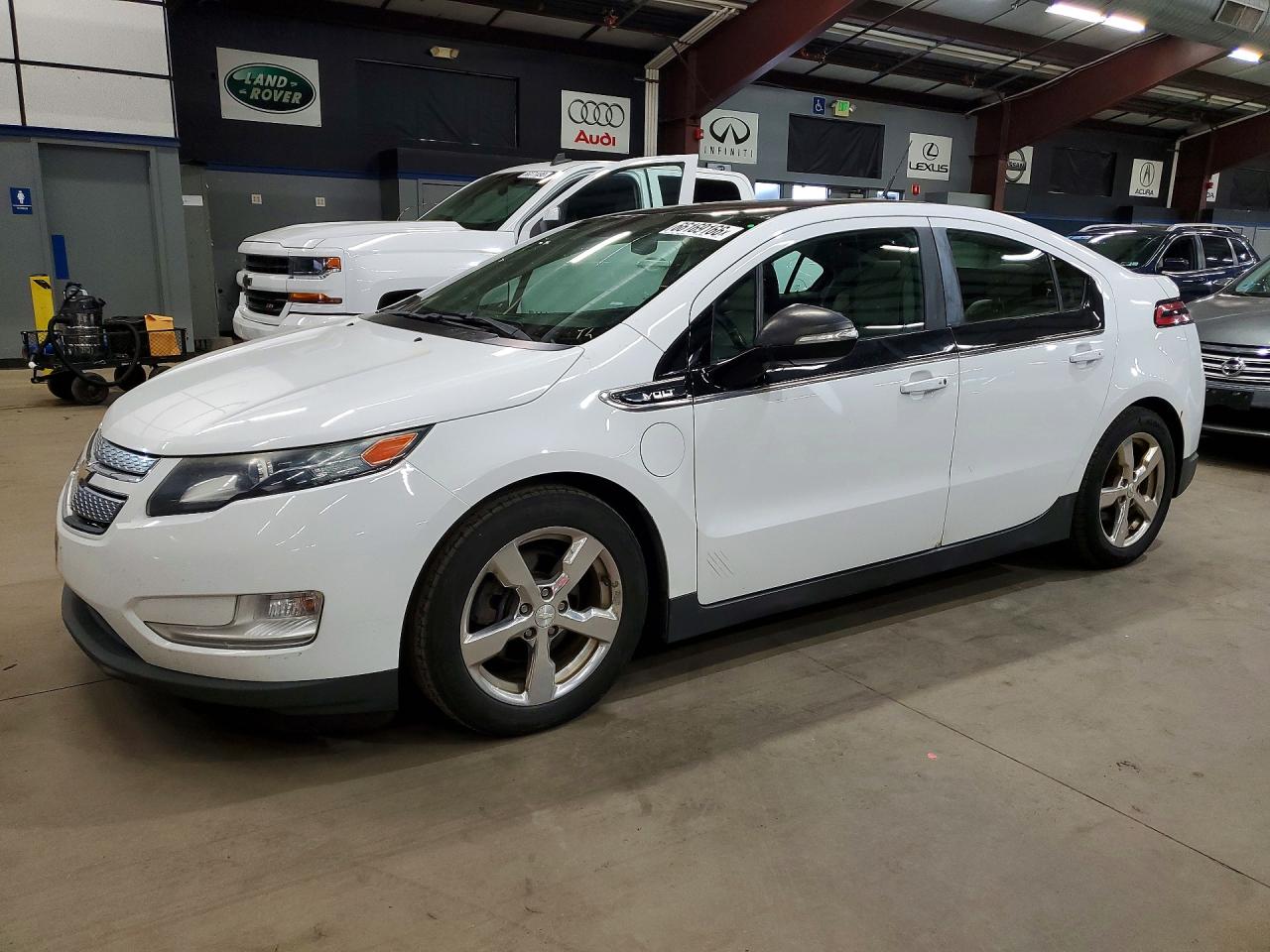 2012 Chevrolet Volt White vin: 1G1RB6E4XCU116215