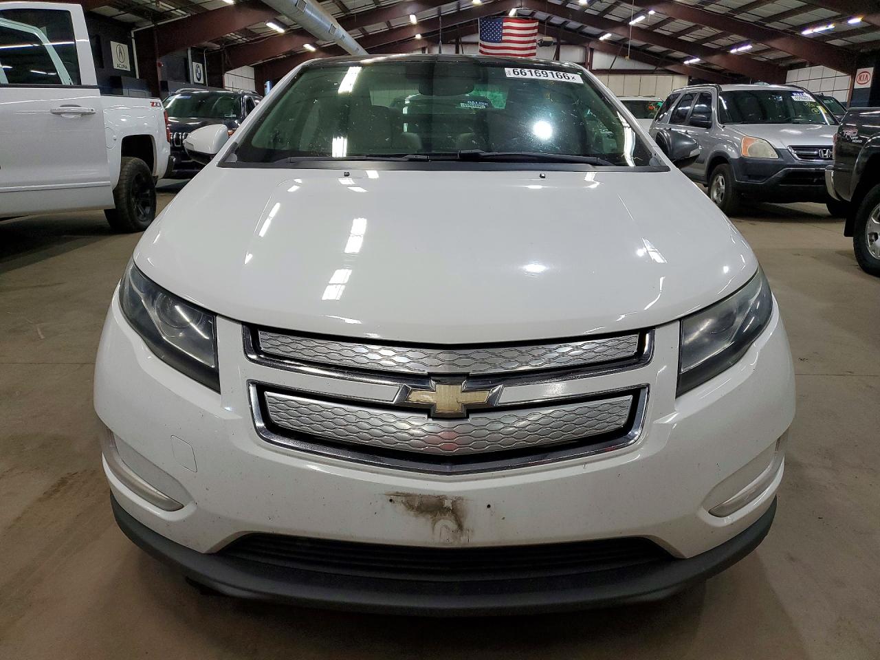 2012 Chevrolet Volt White vin: 1G1RB6E4XCU116215