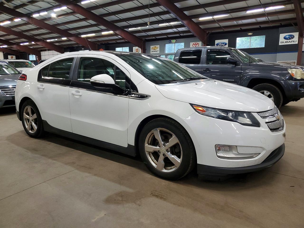2012 Chevrolet Volt White vin: 1G1RB6E4XCU116215