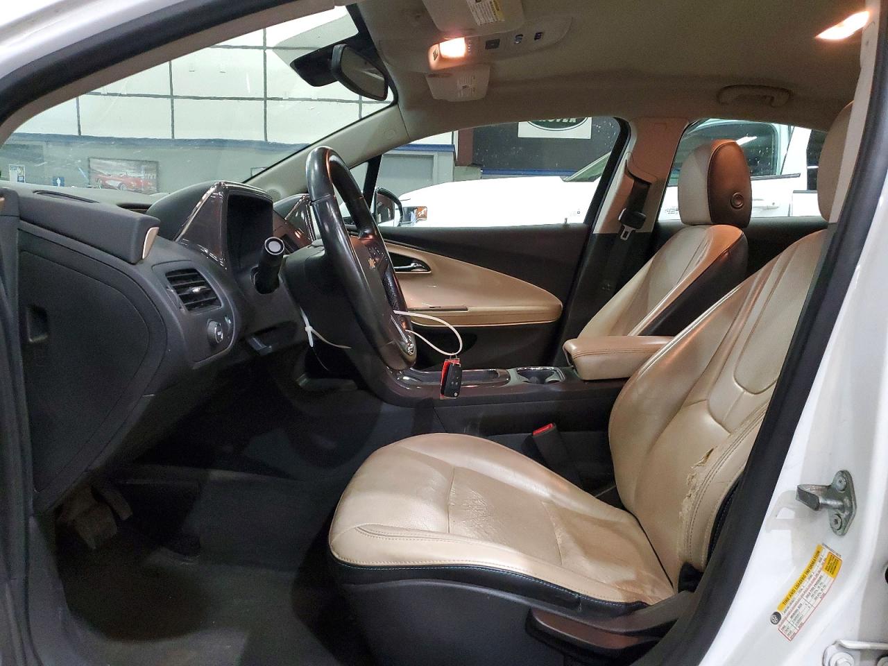2012 Chevrolet Volt White vin: 1G1RB6E4XCU116215