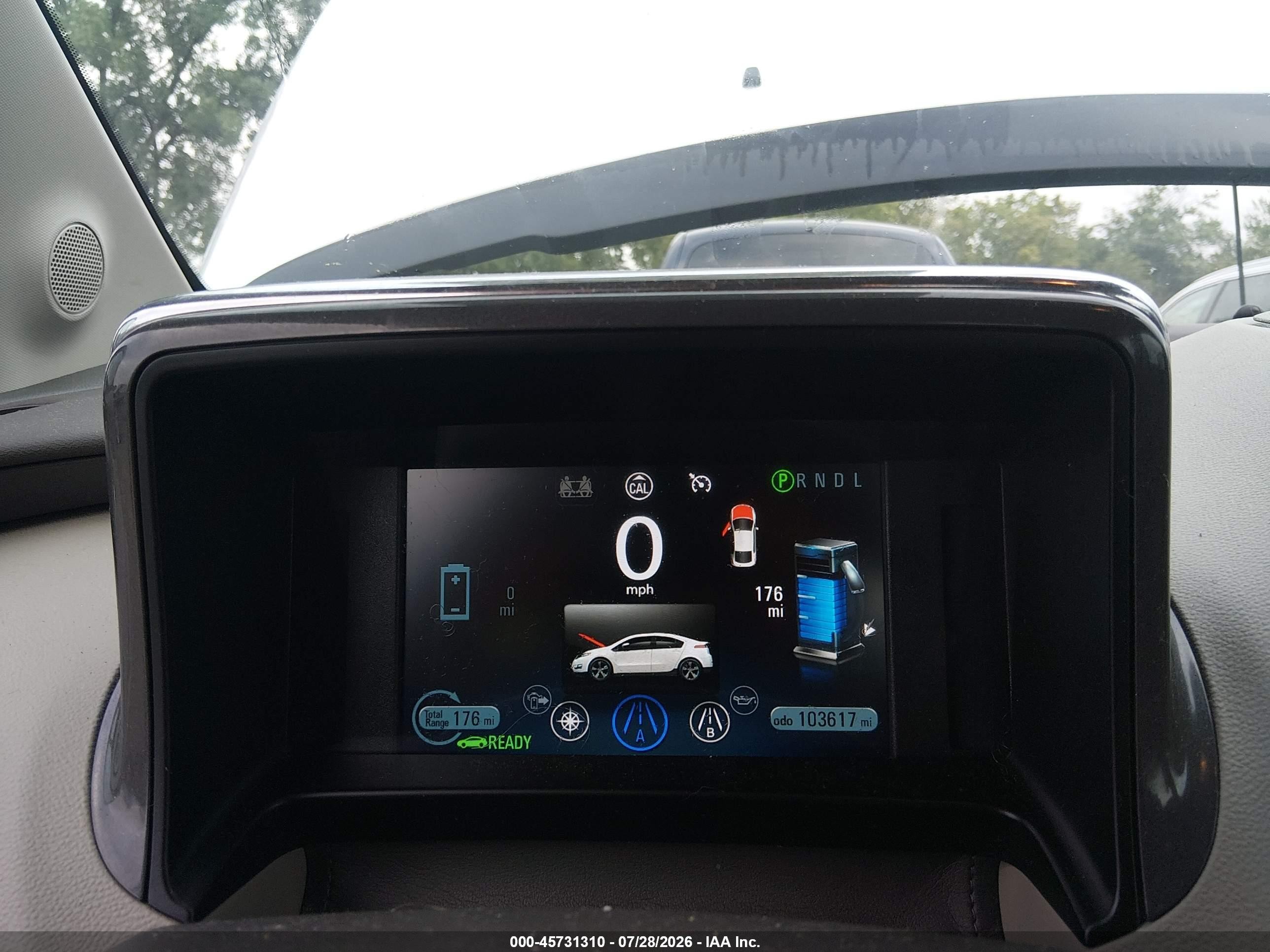 2013 Chevrolet Volt Белый vin: 1G1RB6E4XDU116233