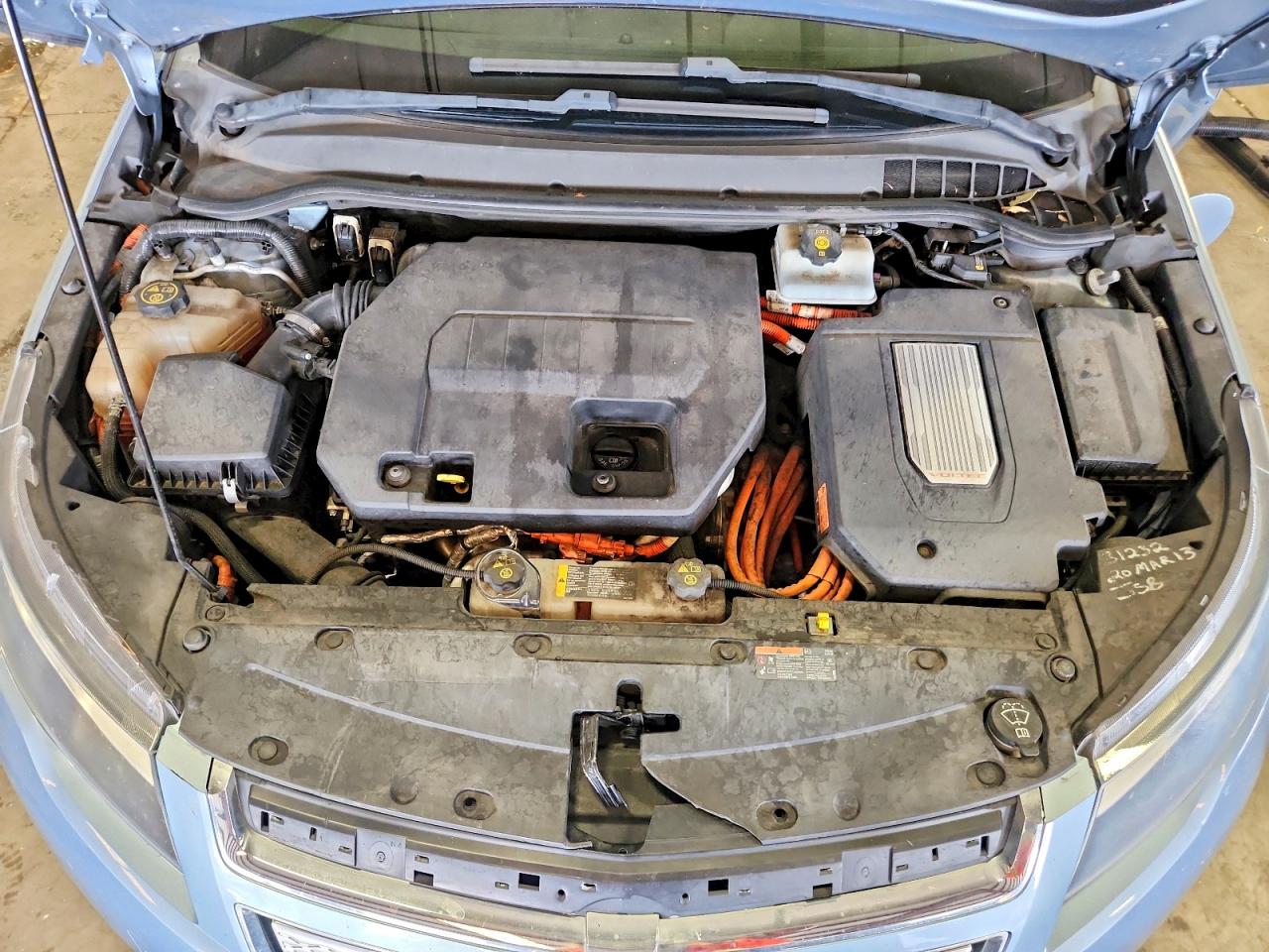 2013 Chevrolet Volt Blue vin: 1G1RB6E4XDU135512
