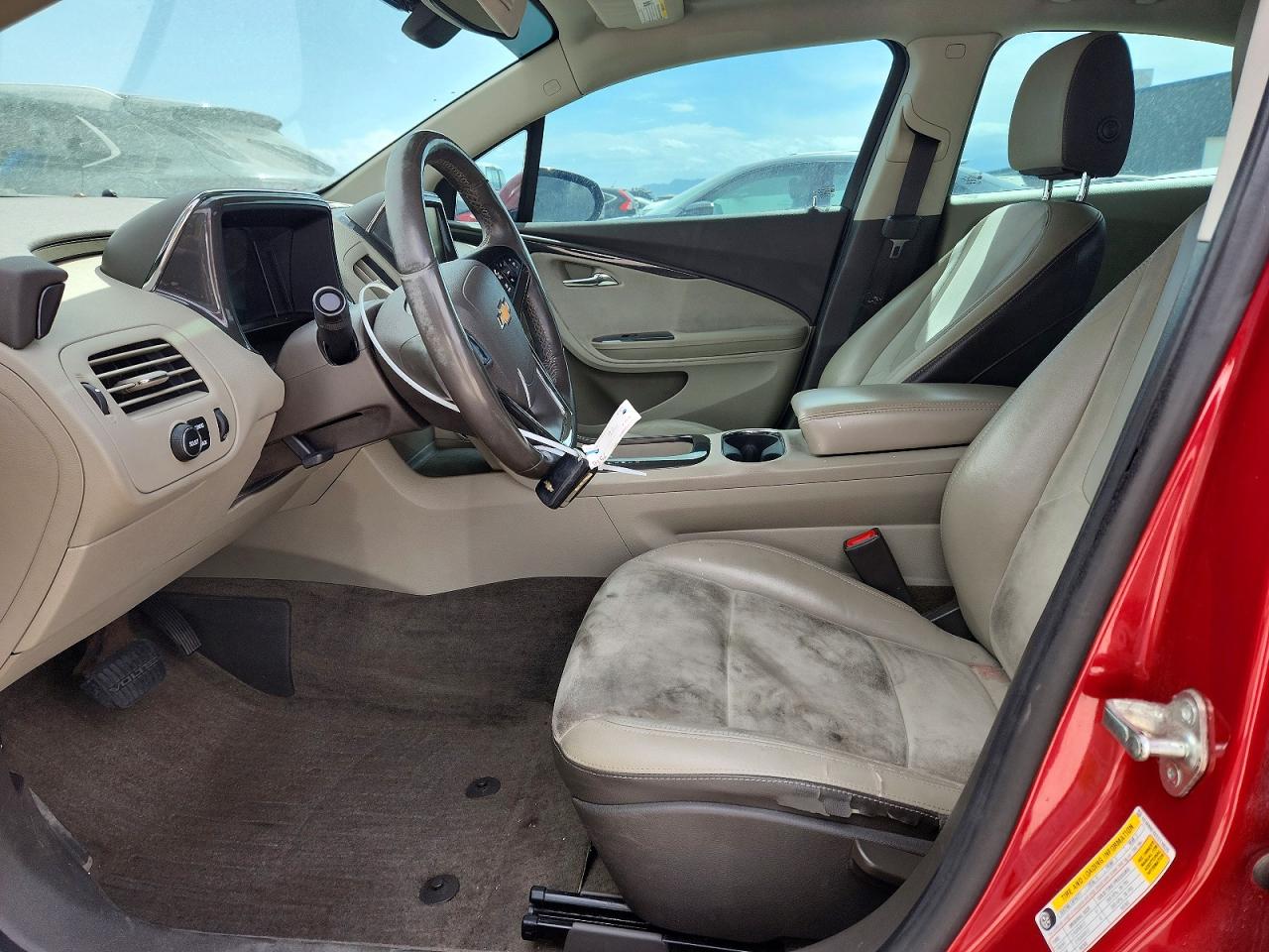 2014 Chevrolet Volt Burgundy vin: 1G1RB6E4XEU116525