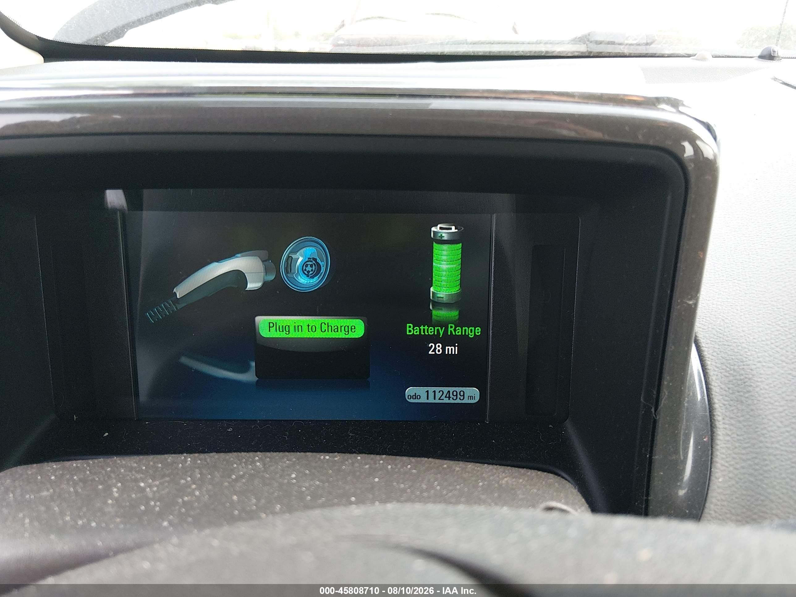 2015 Chevrolet Volt   White vin: 1G1RB6E4XFU105168