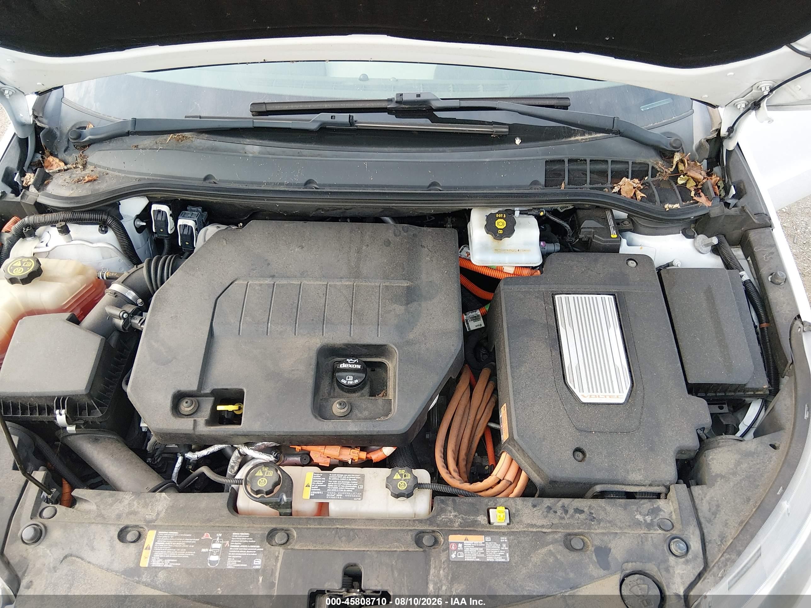2015 Chevrolet Volt   White vin: 1G1RB6E4XFU105168