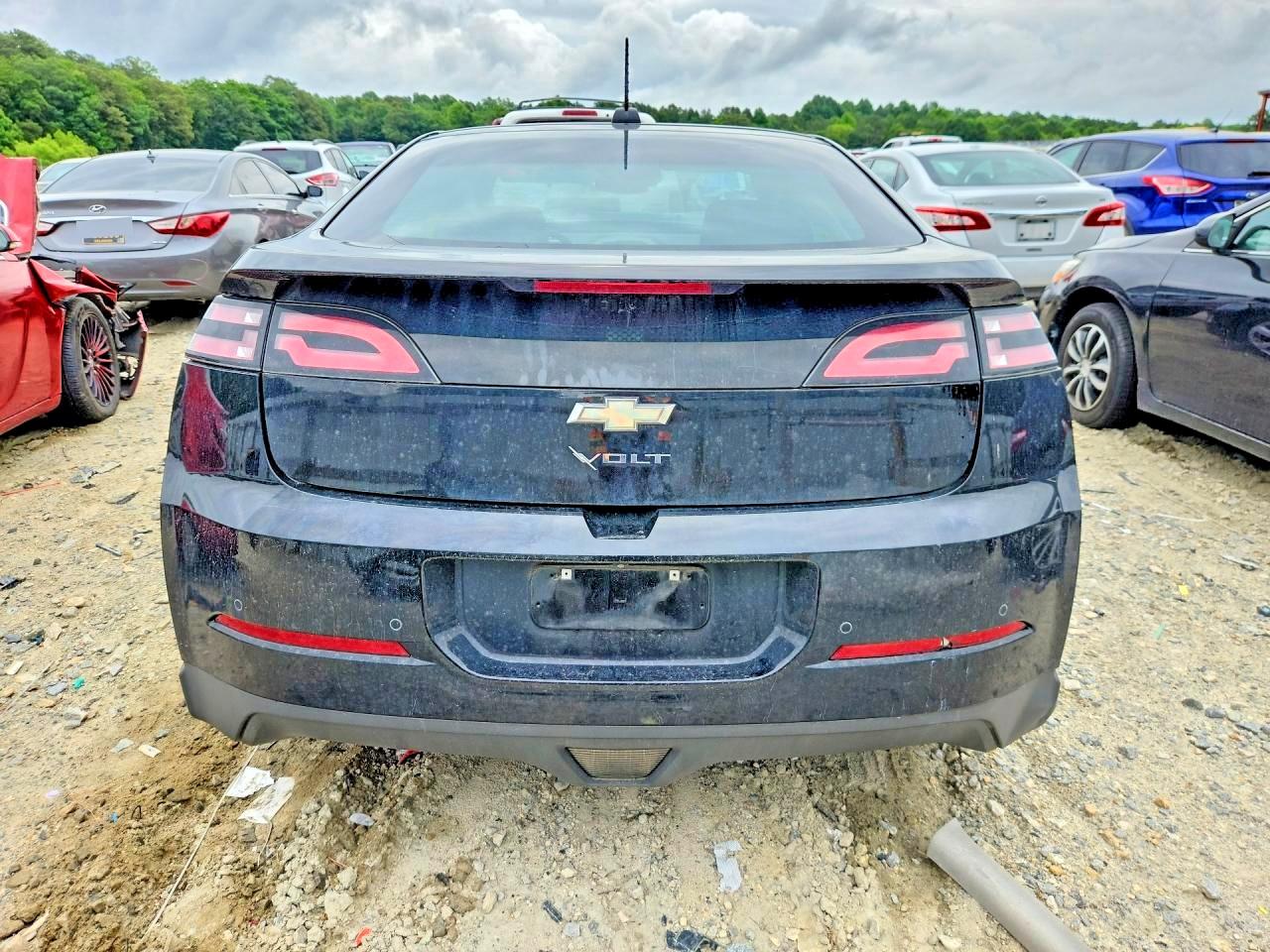2015 Chevrolet Volt Black vin: 1G1RB6E4XFU108250