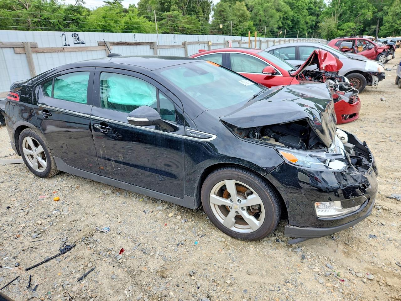 2015 Chevrolet Volt Black vin: 1G1RB6E4XFU108250