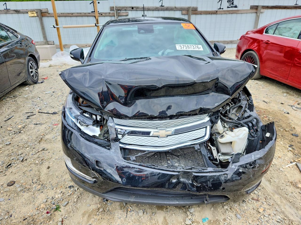 2015 Chevrolet Volt Black vin: 1G1RB6E4XFU108250