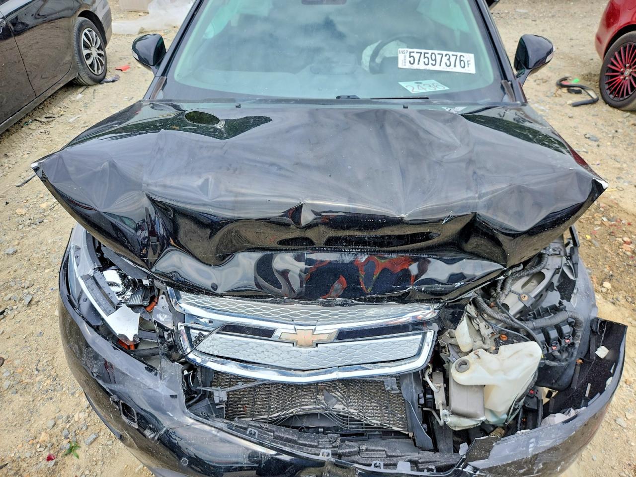 2015 Chevrolet Volt Black vin: 1G1RB6E4XFU108250