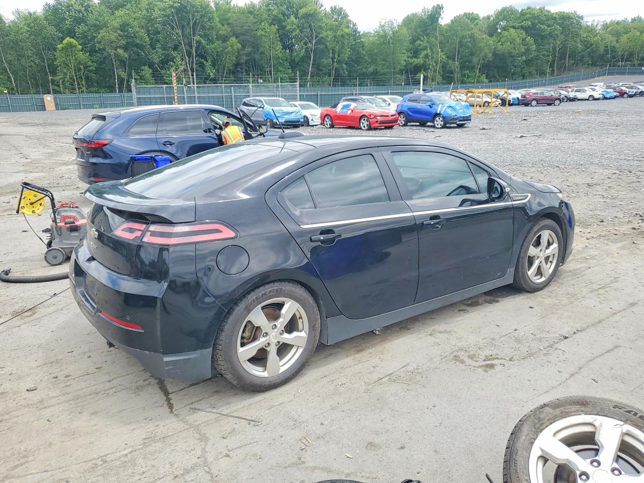 2015 Chevrolet Volt Black vin: 1G1RB6E4XFU136176