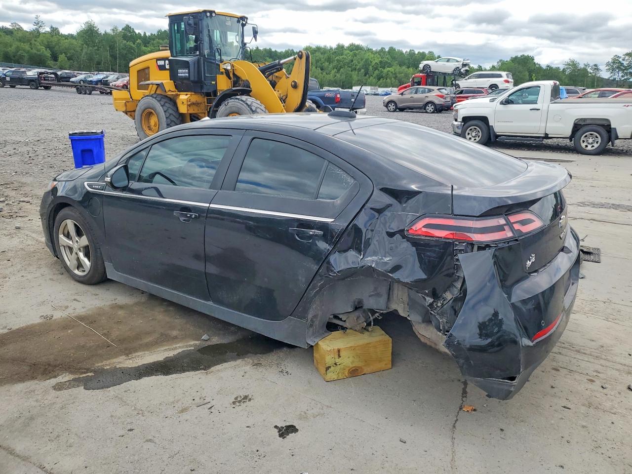 2015 Chevrolet Volt Black vin: 1G1RB6E4XFU136176