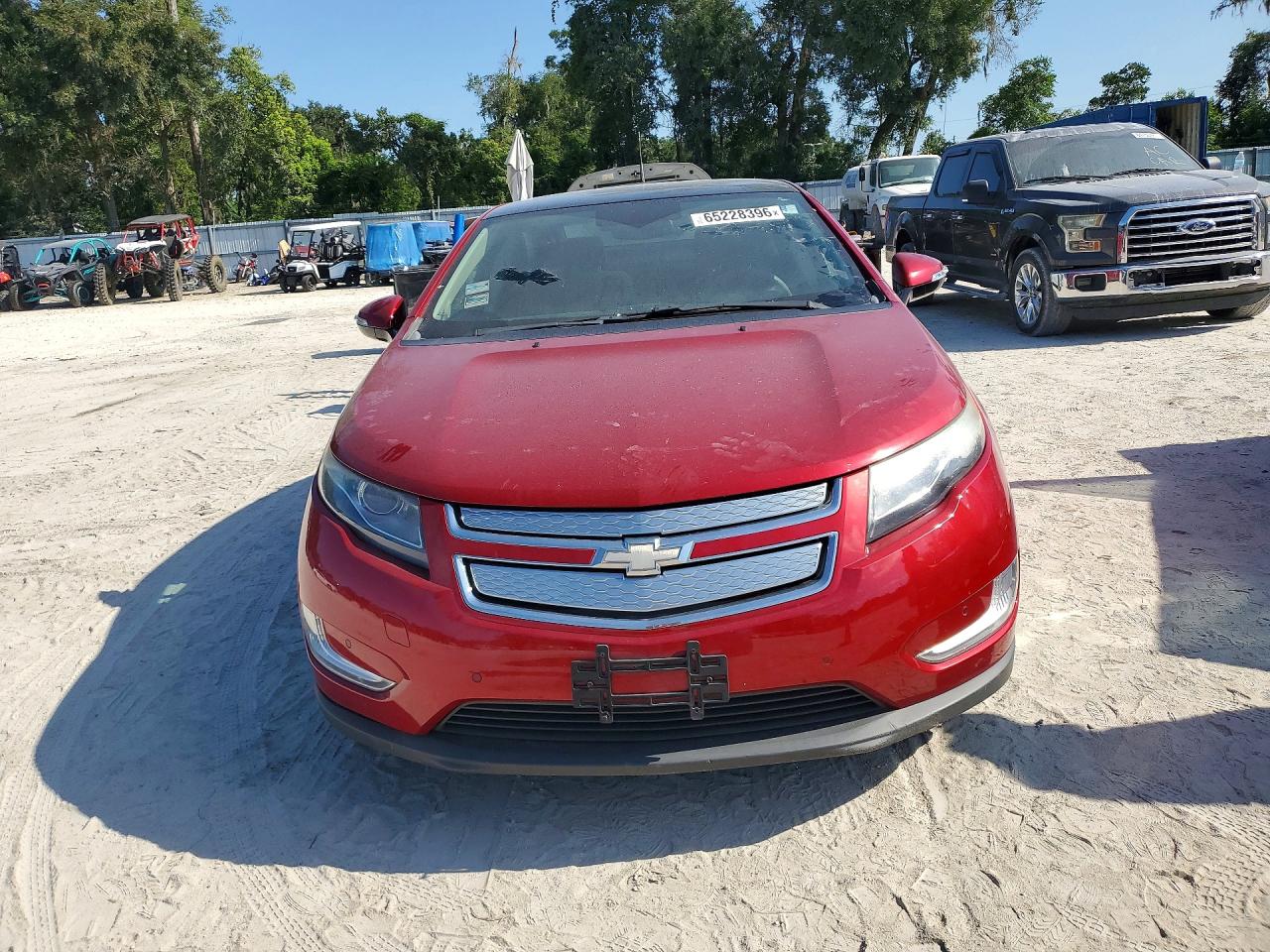 2012 Chevrolet Volt Red vin: 1G1RC6E40CU100652