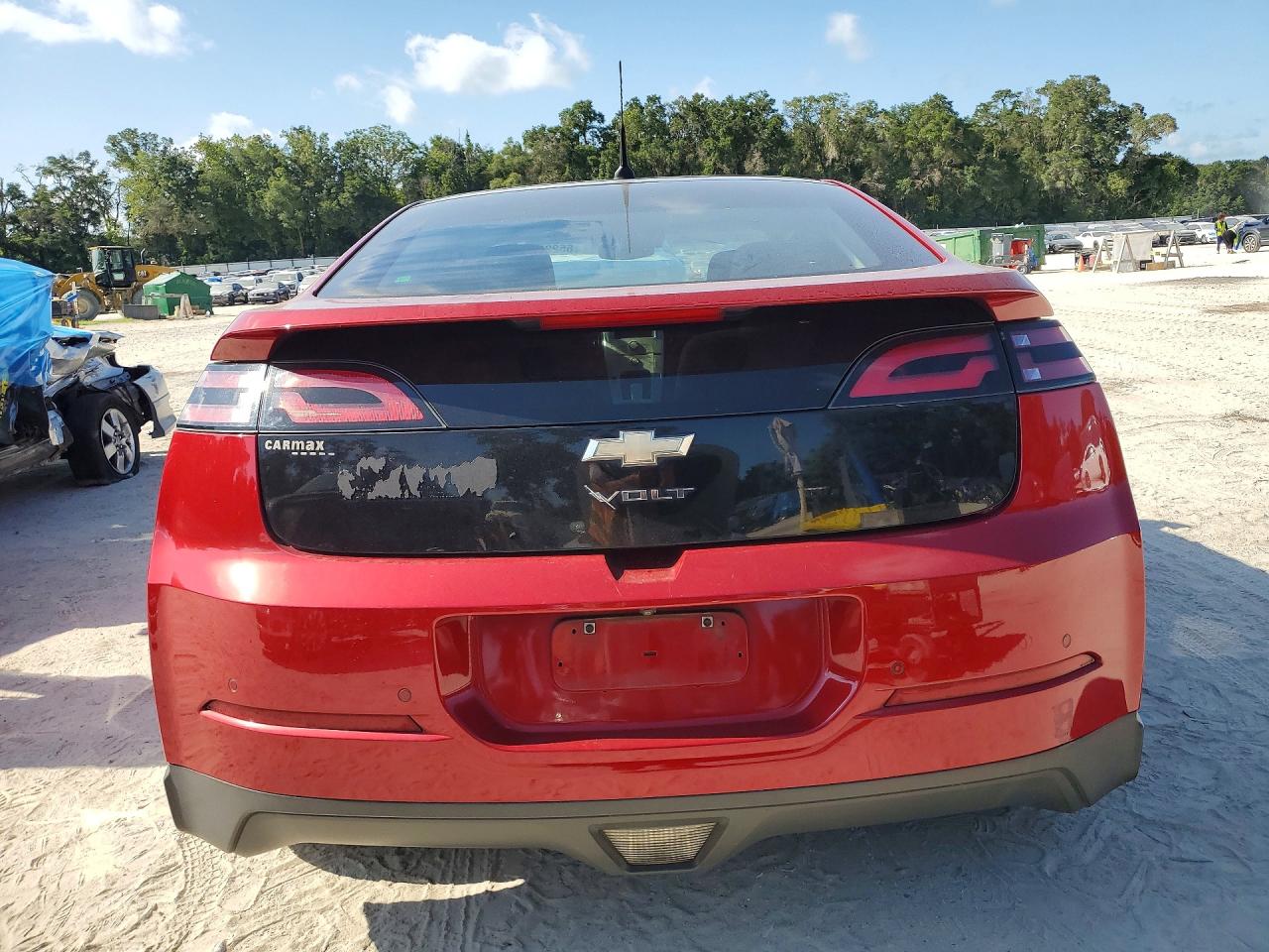 2012 Chevrolet Volt Red vin: 1G1RC6E40CU100652