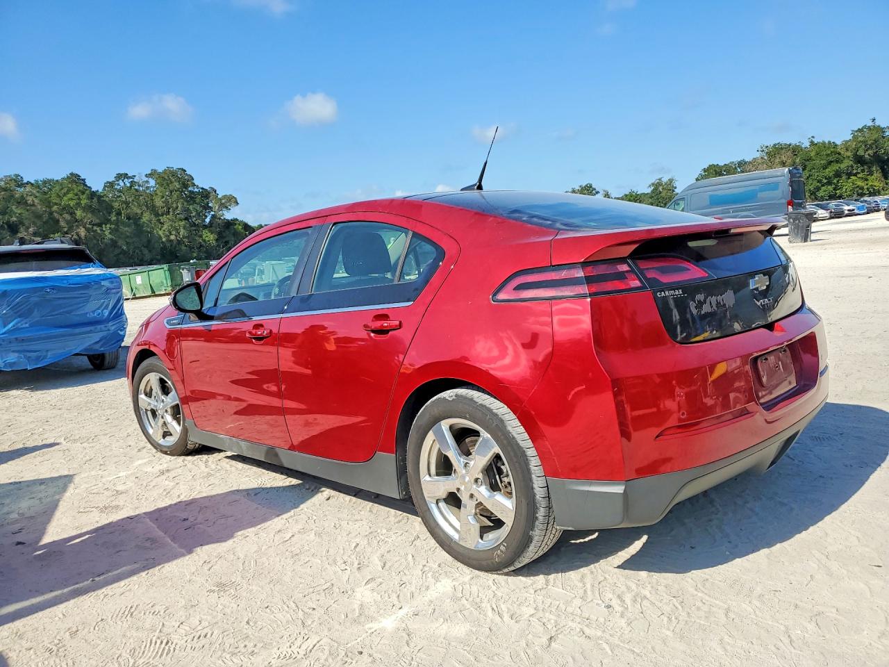 2012 Chevrolet Volt Red vin: 1G1RC6E40CU100652