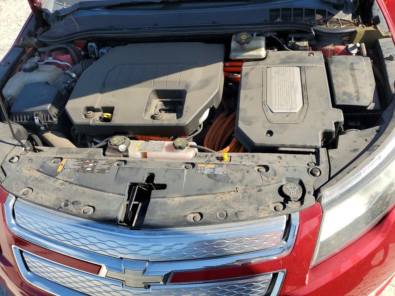 2012 Chevrolet Volt Red vin: 1G1RC6E40CU100652