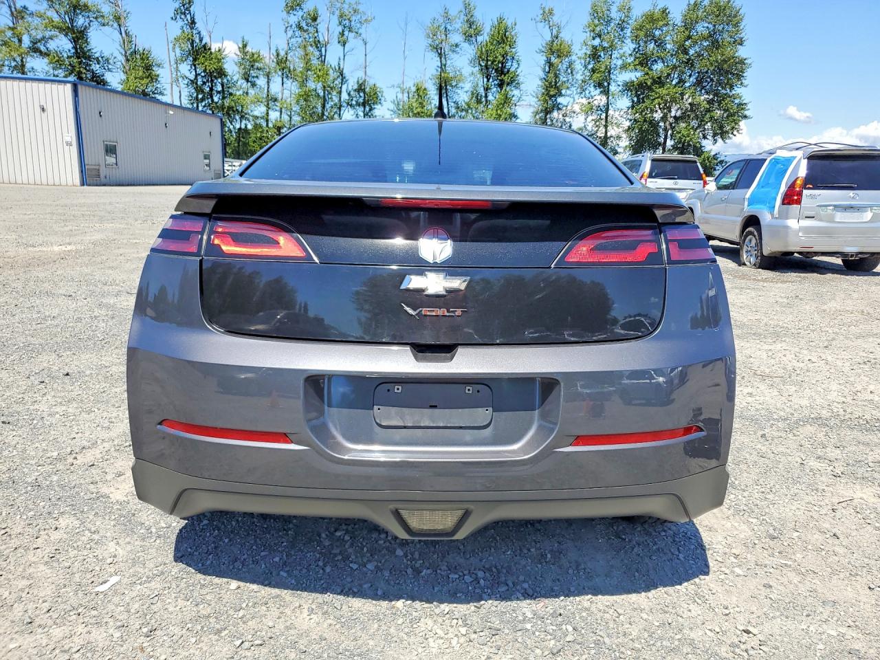 2011 Chevrolet Volt Gray vin: 1G1RC6E42BU101753