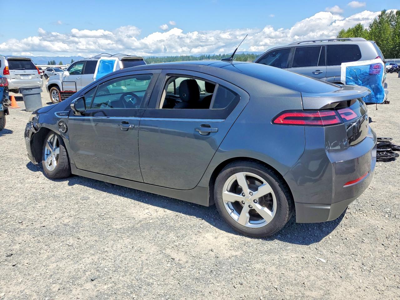 2011 Chevrolet Volt Gray vin: 1G1RC6E42BU101753