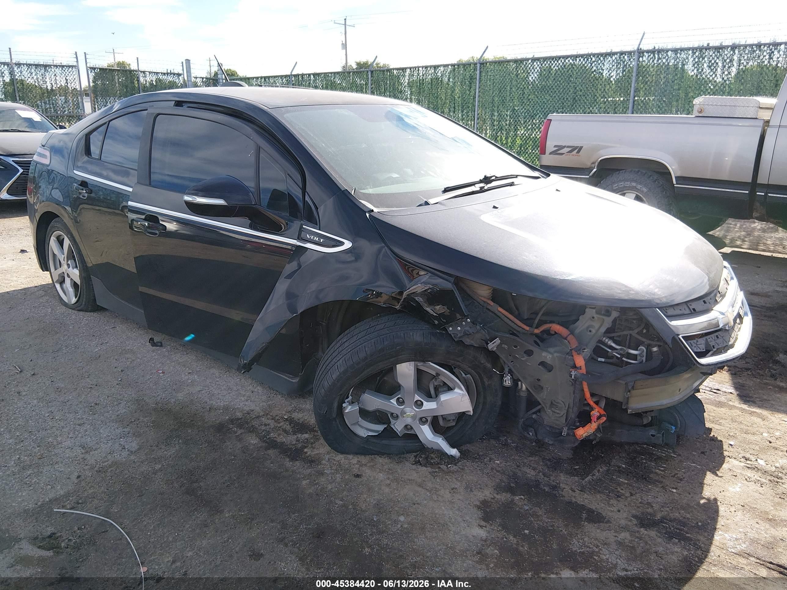 2015 Chevrolet Volt   Black vin: 1G1RC6E42FU109003