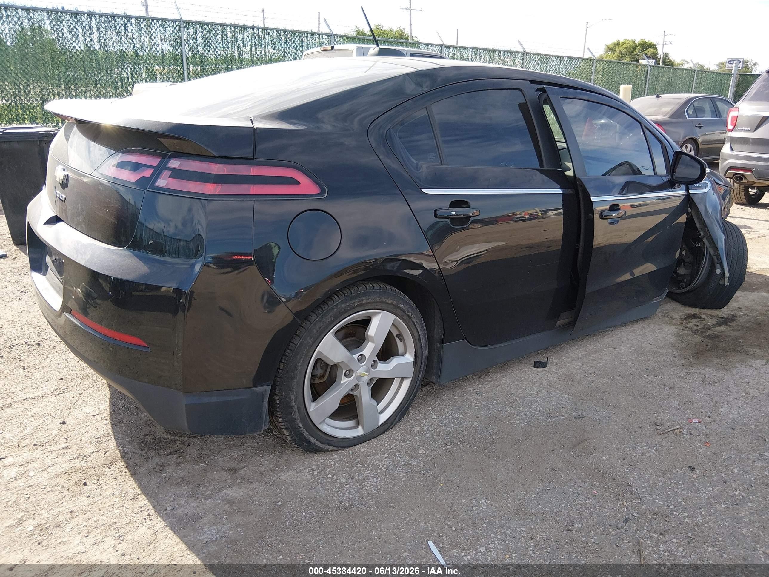 2015 Chevrolet Volt   Black vin: 1G1RC6E42FU109003
