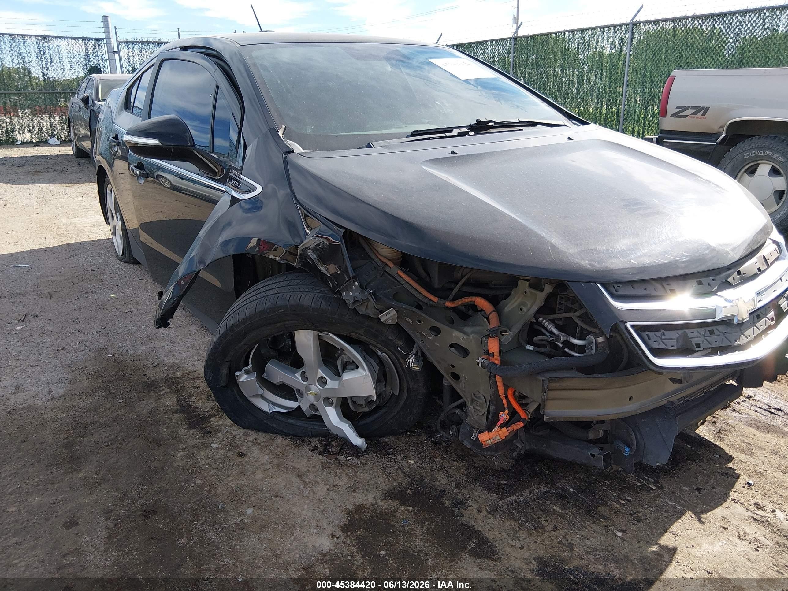 2015 Chevrolet Volt   Black vin: 1G1RC6E42FU109003