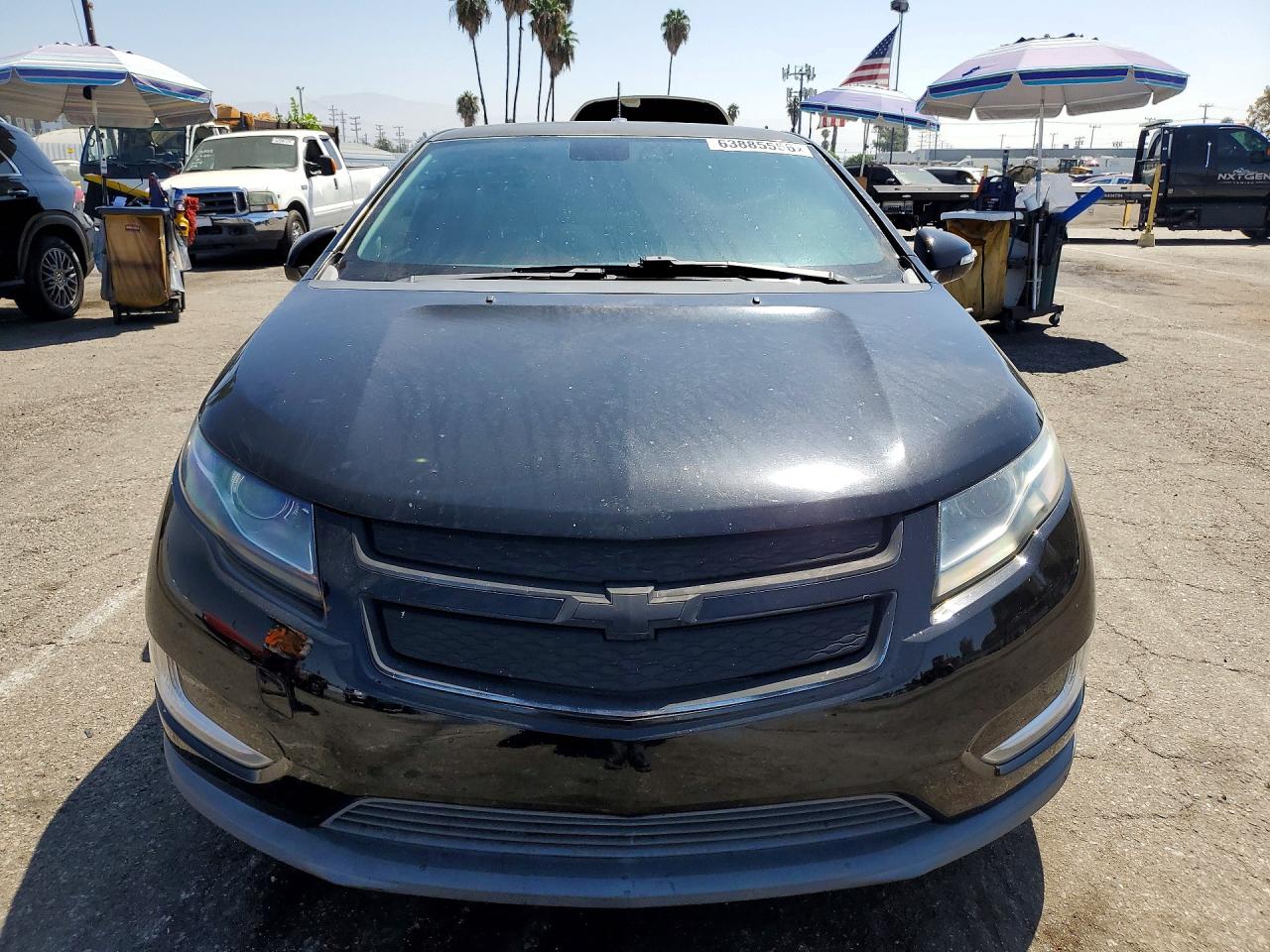 2015 Chevrolet Volt Black vin: 1G1RC6E42FU118526