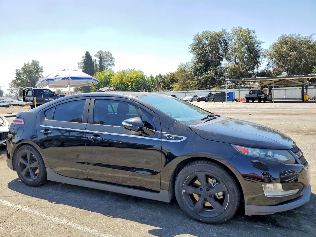 2015 Chevrolet Volt Black vin: 1G1RC6E42FU118526