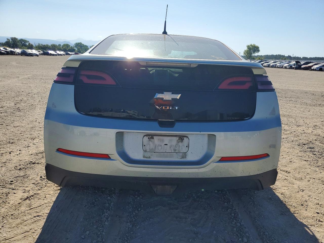 2011 Chevrolet Volt Silver vin: 1G1RC6E43BU100580