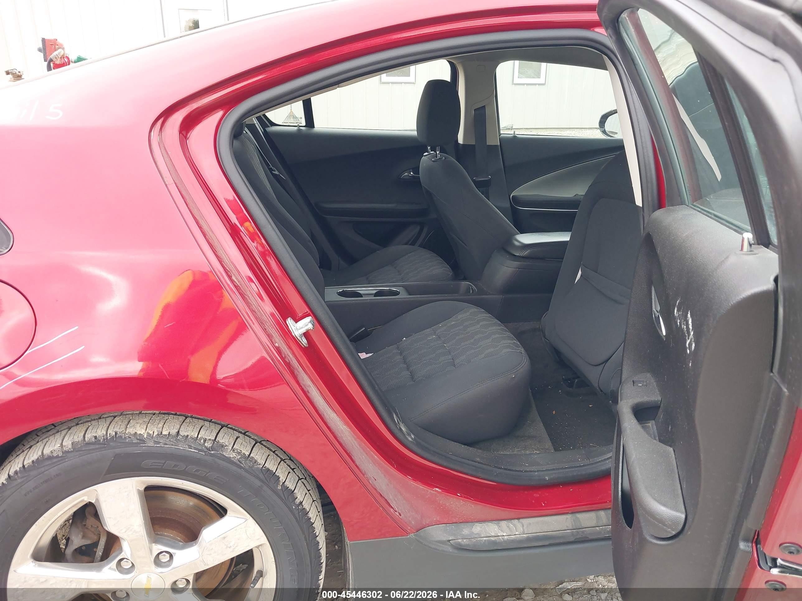 2012 Chevrolet Volt Maroon vin: 1G1RC6E44CU100346